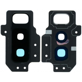 Samsung Galaxy S9+ sklo kamery (šedá)