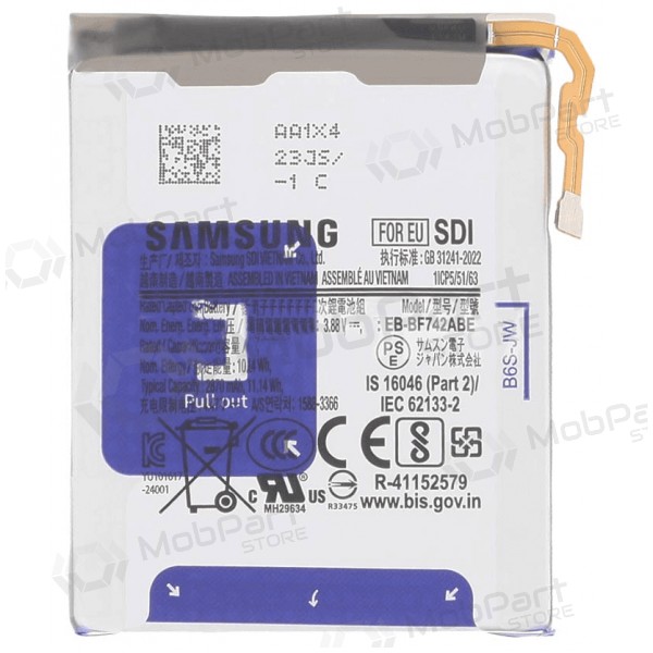 Baterie Samsung Galaxy Z Flip6, Z Flip7 FE, akumulátor EB-BF742ABE (originální)