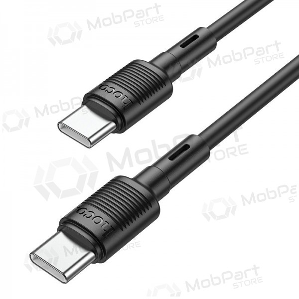 USB kabel Hoco X83 60W Type-C to Type-C 1.0m černá