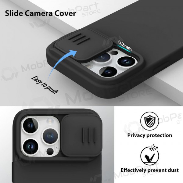 Apple iPhone 14 Pro pouzdro „Nillkin Silicone“ (černá)