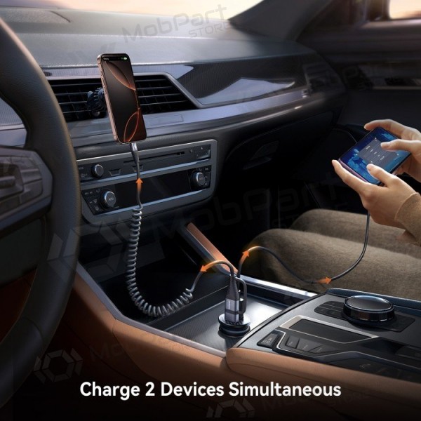 Nabíječka do auta Joyroom JR-CCN16 USB-A/USB-C 15W černá