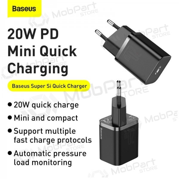 Nabíječka buitinis Baseus Super Si 20W černá CCSUP-B01