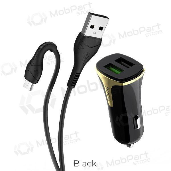 Nabíječka do auta HOCO Z31 USB + 