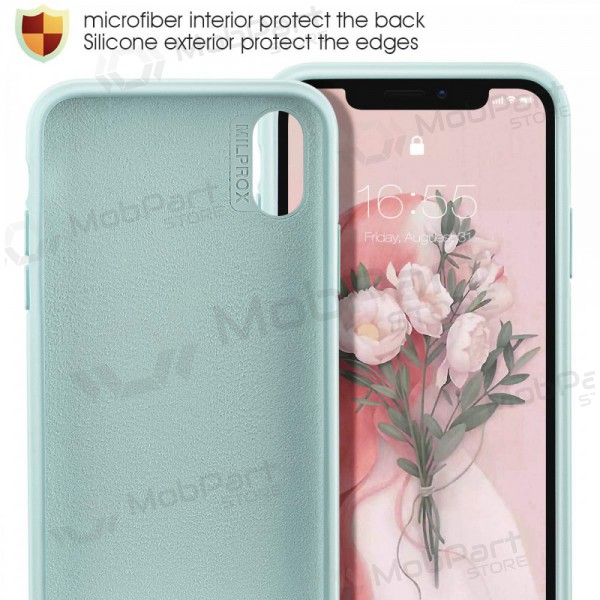 Obal Apple iPhone 13 Pro - Liquid Silicone 1.5mm (mátová)