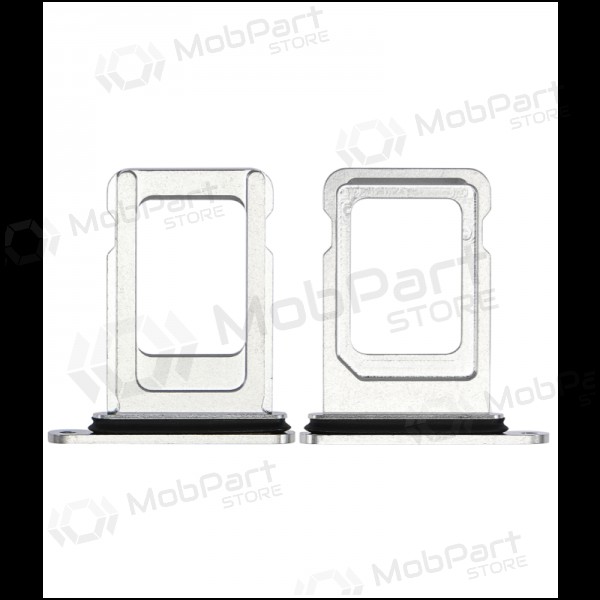 Apple iPhone 14 Pro / 14 Pro Max SIM držák karty (stříbrný)