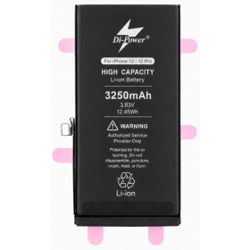 Baterie Apple iPhone 12 / 12 Pro, akumulátor Di-Power 3250 mAh (zvýšená kapacita)