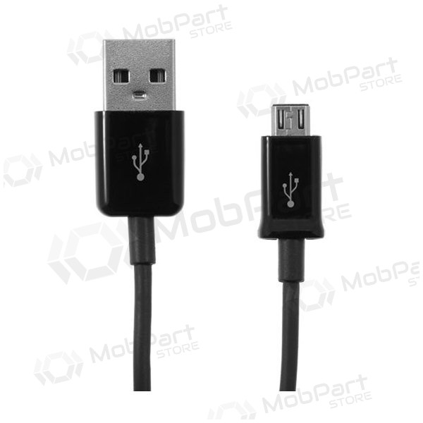 Samsung i9300 Galaxy S3 / i9300 Galaxy S3 Neo / N7000 Galaxy Note / i9100 Note microUSB kabel (1,5m) (černá)