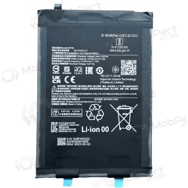 Xiaomi Pad 6 originální baterie