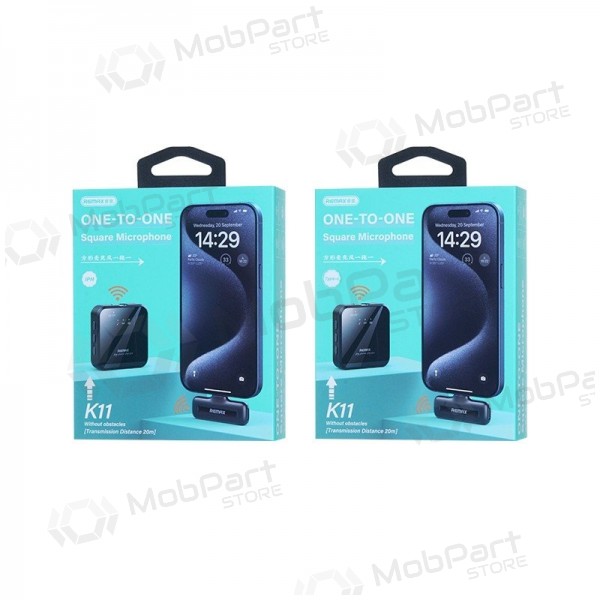 Mikrofon Remax K11 USB-C černá