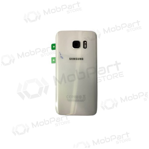 Samsung G935F Galaxy S7 Edge zadní kryt baterie (bílý) (použitý grade B, originál)