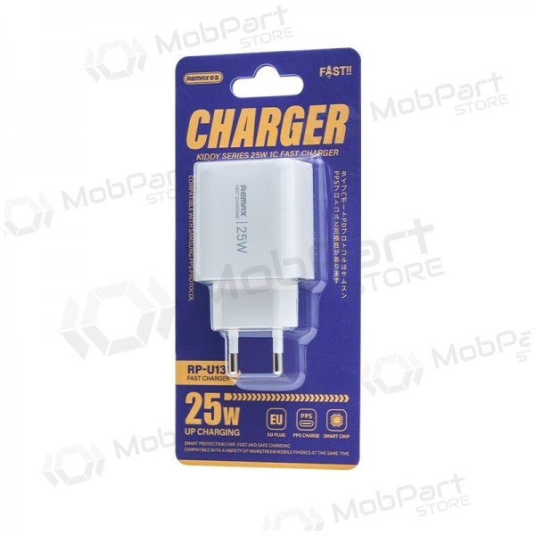 Nabíječka telefonu Remax RP-U137 25 W USB-C bílá