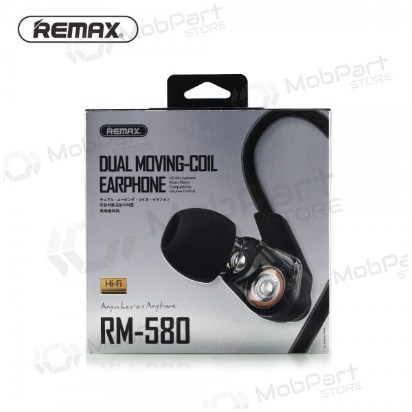 Handsfree Remax RM-580 3,5mm (černá)