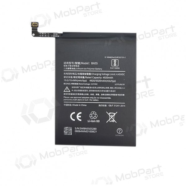Baterie / akumulátor pro XIAOMI Redmi Note 9S (5020mAh)