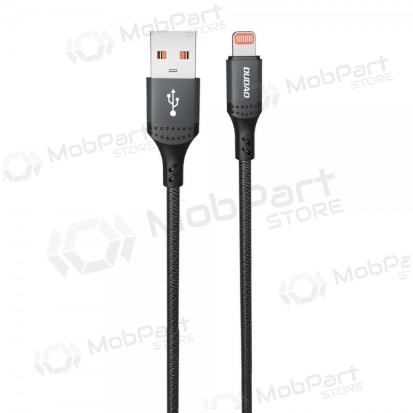 Lightning kabel Dudao L3SL USB-A na Lightning 1,2 m 3 A černý