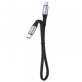 USB-C kabel Dudao L10C USB-C na USB-C 0.23 m 100 W černý