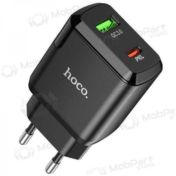 Nabíječka Hoco N5 USB Quick Charge 3.0 + PD 20W (3.1A) (černá)