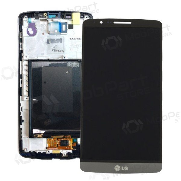 LG D855 Optimus G3 displej (černá) (s rámem) (použitý grade B, originál)