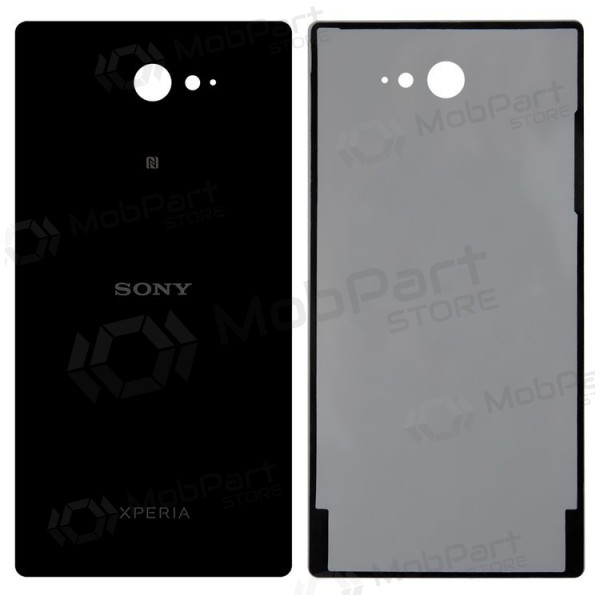 Sony Xperia M2 D2303 / Xperia M2 Aqua D2403 zadní kryt baterie (černá) (použitý grade B, originál)