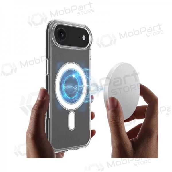 Apple iPhone 17 Air pouzdro „Clear MagSafe Case“ (průhledné)