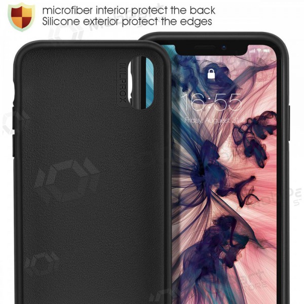 Obal Apple iPhone 11 Pro - Liquid Silicone - 2.0mm (černý)