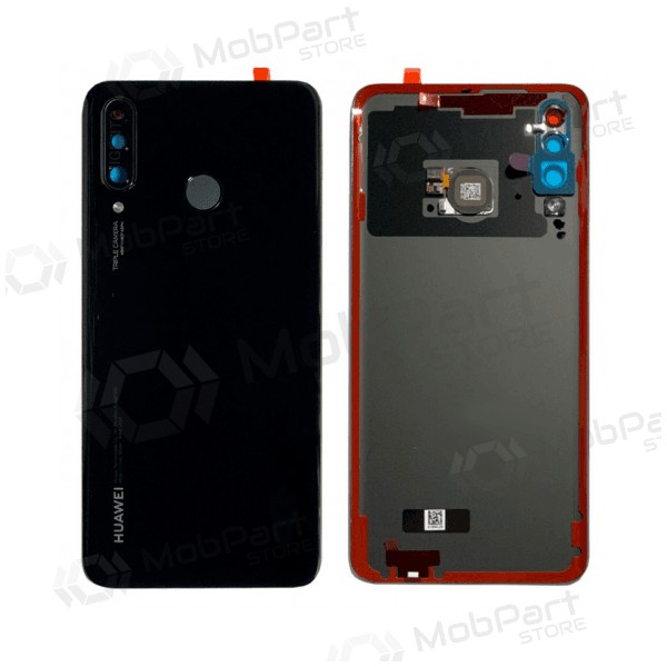 Huawei P30 Lite / P30 Lite New Edition 2020 48MP zadní kryt baterie černá (Midnight Black) (použitý grade A, originál)