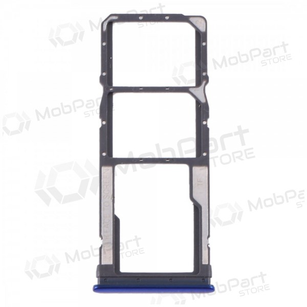 Xiaomi Redmi Note 8 / Redmi Note 8 2021 SIM držák karty modrý (Neptune Blue)