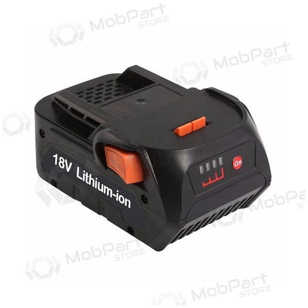 Baterie AEG / RIDGID R840083 18V pro nářadí 4Ah Li-ion s indikátorem nabití (náhradní)