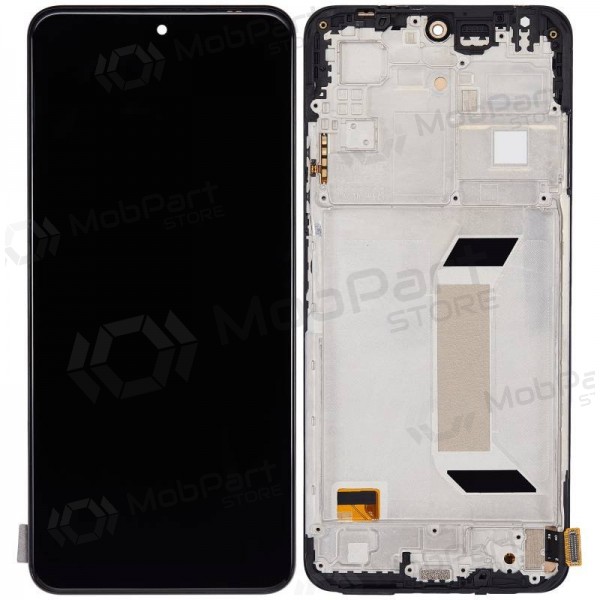 Xiaomi Redmi Note 12 5G, Poco X5 5G displej (černý) (s rámečkem) (originální)