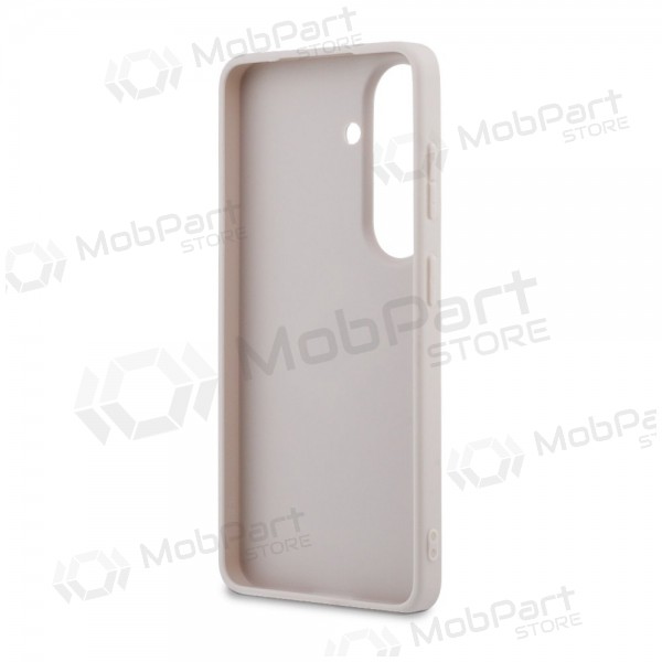 Samsung Galaxy S26 obal - Guess PU 4G Metal Logo (růžový)