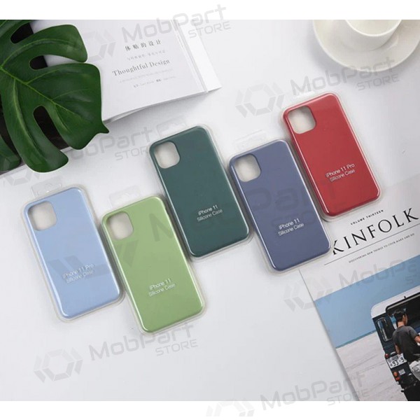Obal pro Apple iPhone 16 Pro Max - Mag Silicone Case (červený)