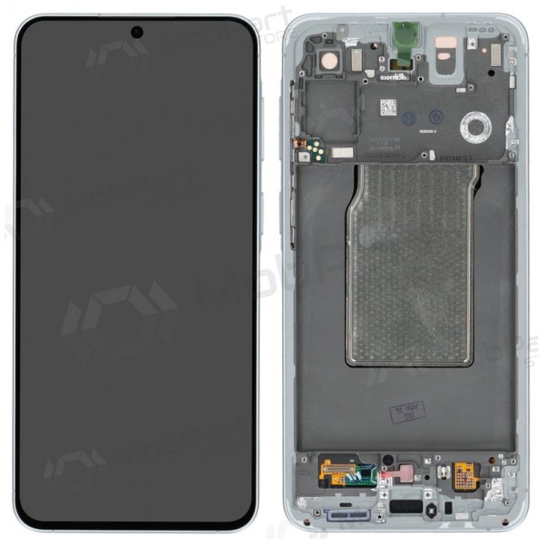 Samsung Galaxy A57 5G displej (světle modrý) (s rámečkem) (Premium)