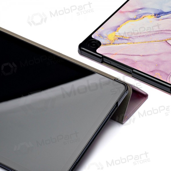 Samsung Galaxy Tab A9+, Tab A11+ obal - Smart Leather (marble)
