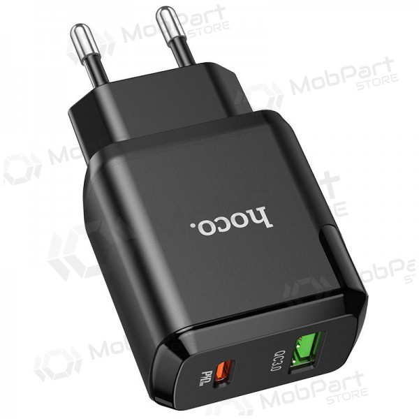Nabíječka Hoco N5 USB Quick Charge 3.0 + PD 20W (3.1A) (černá)