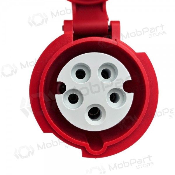 Adaptér Reach CEE 16A 400 V na 220 V Schuko černý