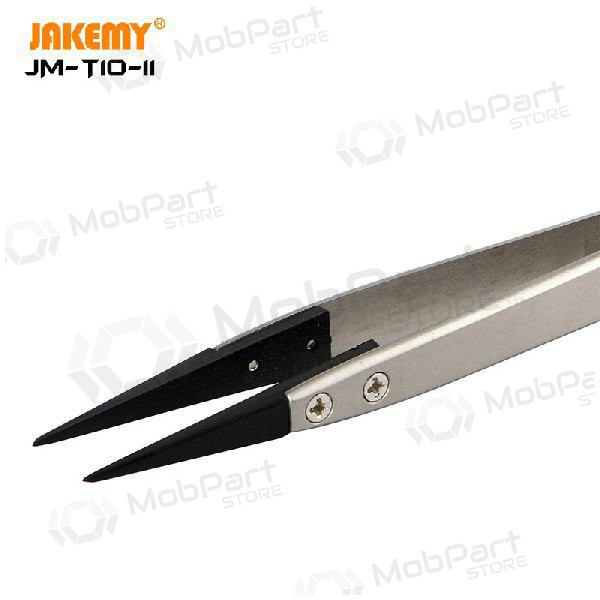 Kovová antistatická pinzeta Jakemy JM-T10-11 ESD (replaceable head)