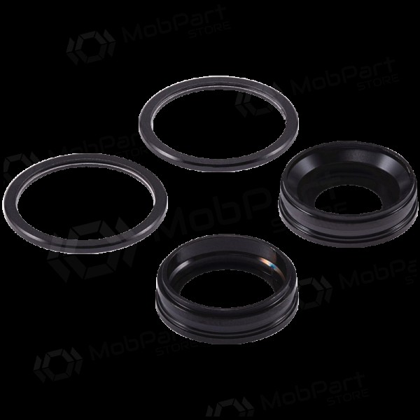 Apple iPhone 11 sklo kamery (2ks) (černá) (s rámem)