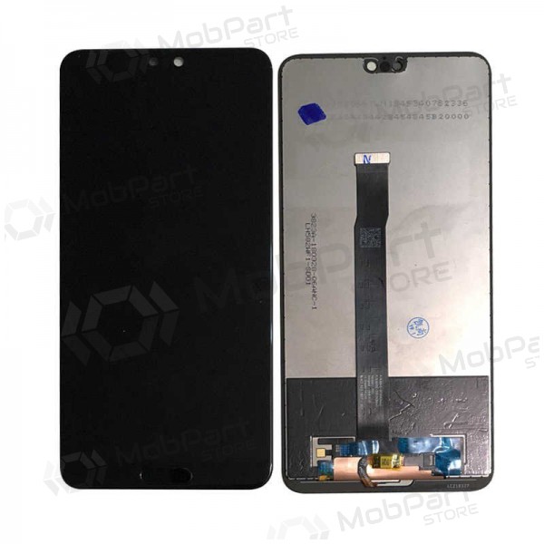 Huawei P20 displej (černá) (su Home mygtuku)