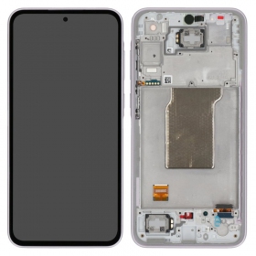 Samsung Galaxy A35 displej (Awesome Lilac) (s rámem) (refurbished)