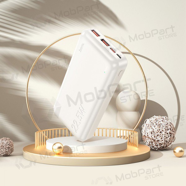 Externí baterie Power Bank Hoco J101A PD 20W+Quick Charge 3.0 22.5W 20000mAh bílý