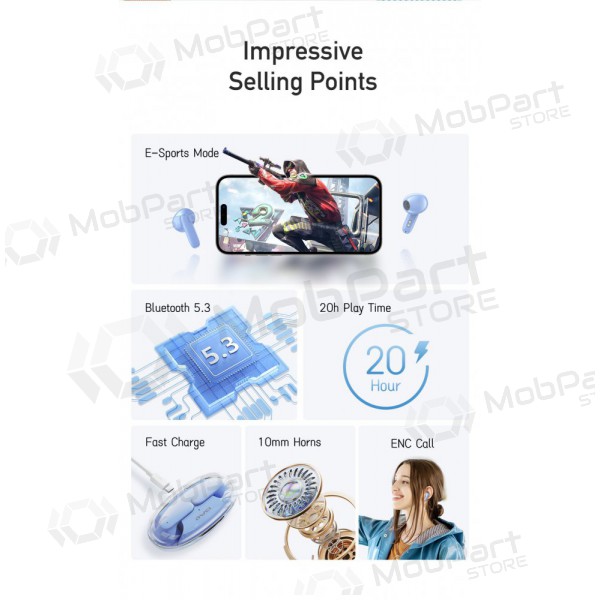 Bezdrátovýs ausinės Awei T68