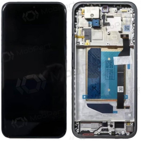 Displej pro Xiaomi Redmi Note 15 Pro+ 5G (černý) (s rámečkem) (OLED)