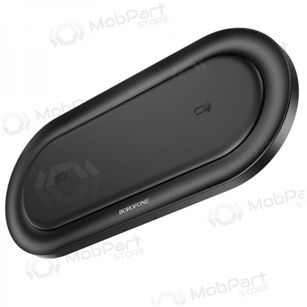 Nabíječka bezdrátový Borofone BQ7 Prominent Dual (10W) (černá)