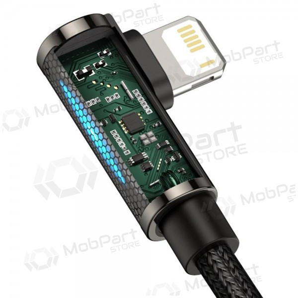 USB kabel Baseus Legend Lightning 2.4A 2.0m (černá) CALCS-A01
