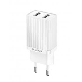 Nabíječka Awei C15-EU 2xUSB-A 10W bílý