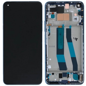Xiaomi 11 Lite 5G NE displej (modrý) (s rámem) (originál)