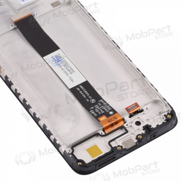 Xiaomi Redmi 9AT displej (černá) (s rámem) (service pack) (originál)