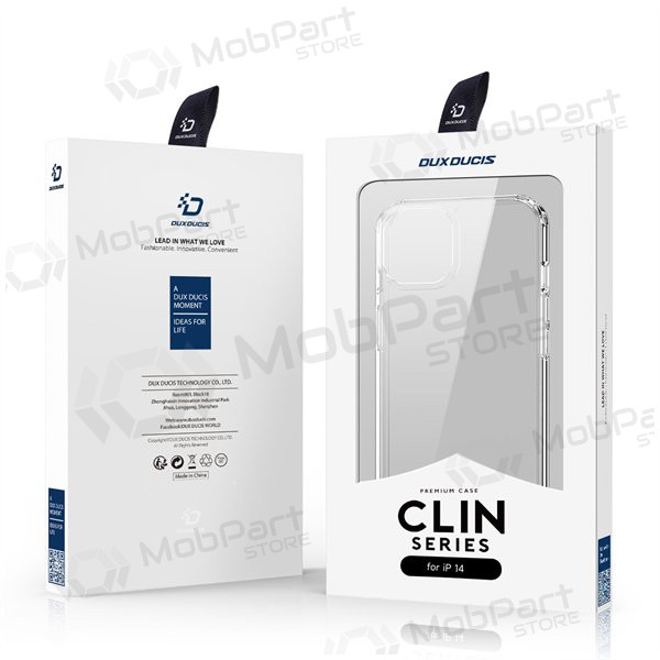 Obal Apple iPhone 15 - Dux Ducis Clin (průhledný)