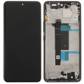 Displej Xiaomi Redmi Note 15 Pro 4G (modrý) (s rámečkem) (originální)