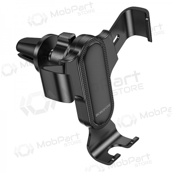 Automobilinis Univerzální telefono laikiklis Borofone BH74 mounted on ventilation grilles, černá