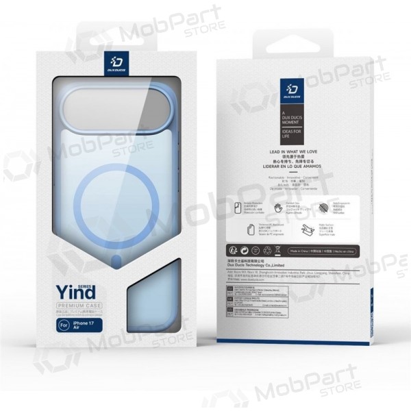 Obal na Apple iPhone Air - Dux Ducis Yind (modrý)